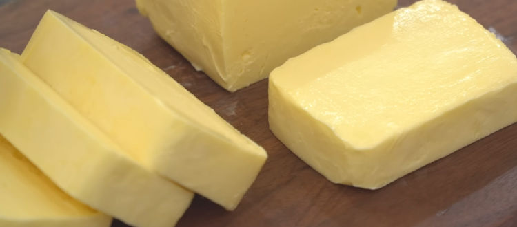moldy butter - do not eat